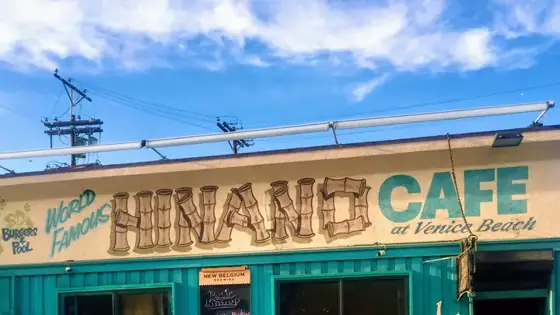 Hinano Cafe, bar & grill in Venice Beach